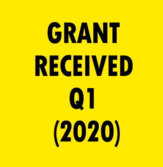 GRANT RECEIVED DURING THE PERIOD 01.04.2020 TO 30.06.2020