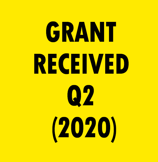 GRANT RECEIVED DURING THE PERIOD 01.07.2020 TO 30.09.2020