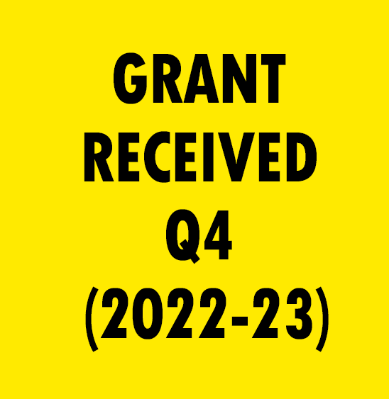 GRANT RECEIVED DURING THE PERIOD 01.03.2023 TO 31.03.2023