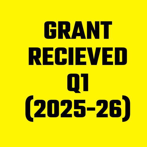 GRANT RECEIVED DURING THE PERIOD 01.04.2025 TO 30.06.2025