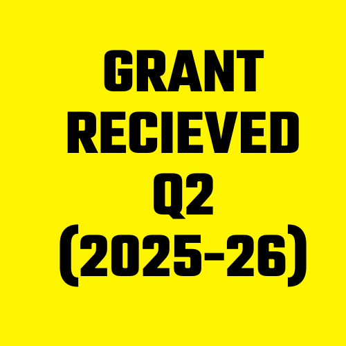 GRANT RECEIVED DURING THE PERIOD 01.07.2025 TO 30.09.2025
