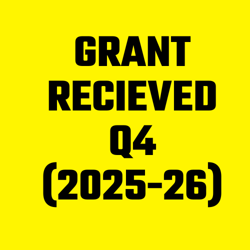 GRANT RECEIVED DURING THE PERIOD 01.03.2026 TO 31.03.2026